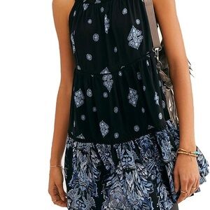 Intimately By Free People Talk to Me Trapeze Dress